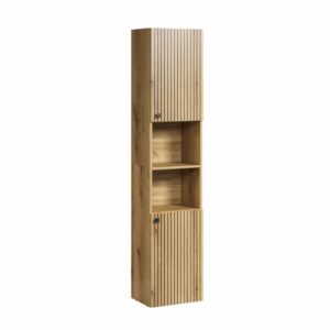 wohnli-moebel-suche-M25035691-1 Hochschrank PureBliss 40x186x31cm Spanplatte Braun ebuy24 Möbel Badezimmermöbel Badezimmerschränke