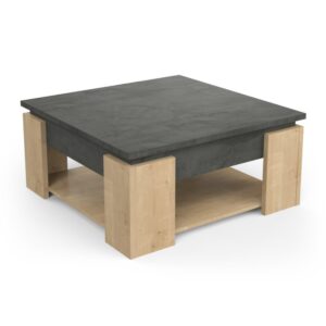 Wohnli Möbelsuche - Couchtisch L80 cm - AUSTIN -