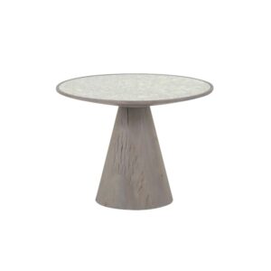 Wohnli Möbelsuche - Beistelltisch B60 cm Eiche und Glas