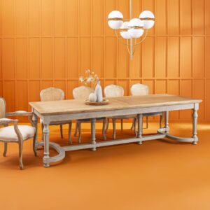 280x78x100cm Holz Beige Signature Möbel Esszimmermöbel Esstische