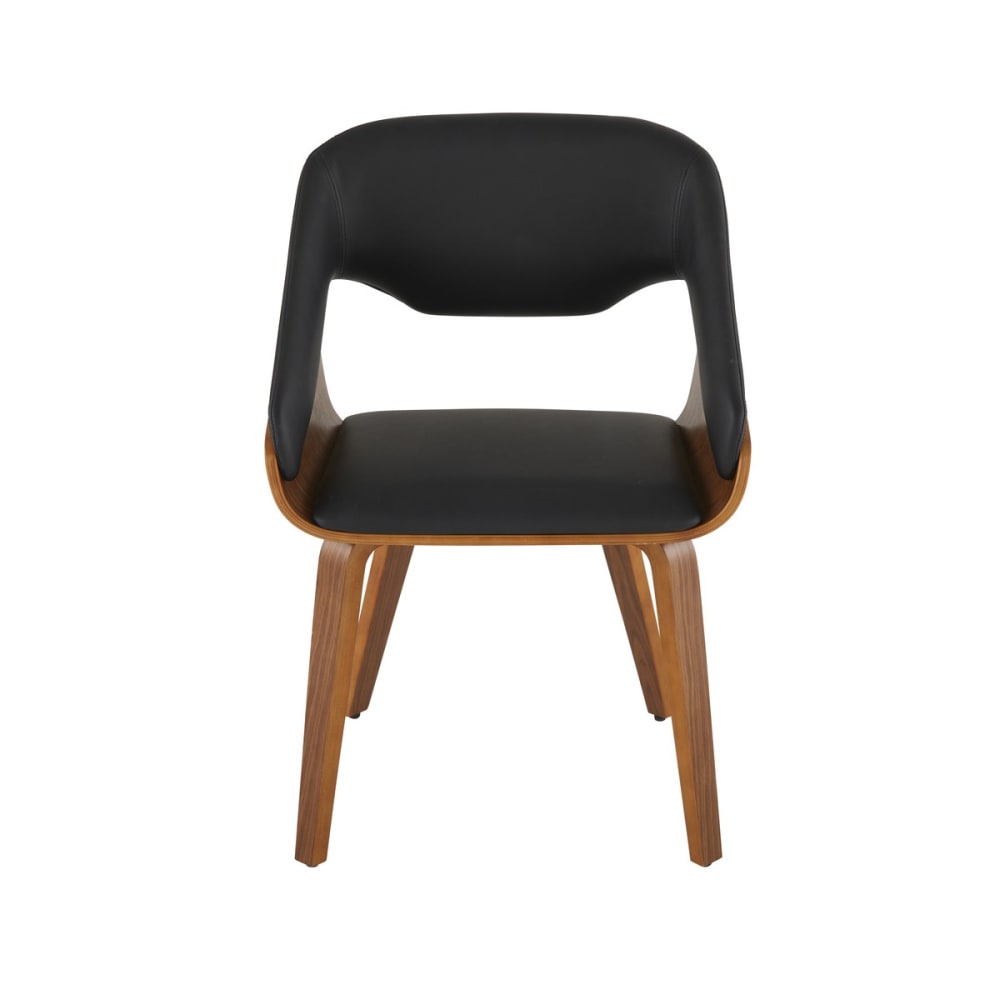 Wohnli Möbelsuche - Set mit 4 Bridges aus schwarzem Vinyl