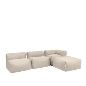 wohnli-moebel-suche-M25040890 Wohnli Möbelsuche - 4er Set Modularer Sofa aus wasserfestem Olefin