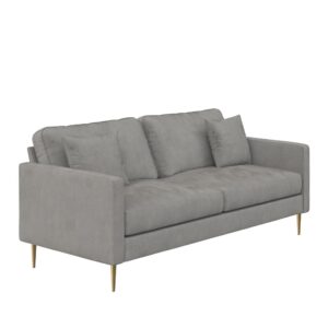 wohnli-moebel-suche-M25042708 Wohnli Möbelsuche - Sofa 3-Sitzer mit Kissen aus Samt