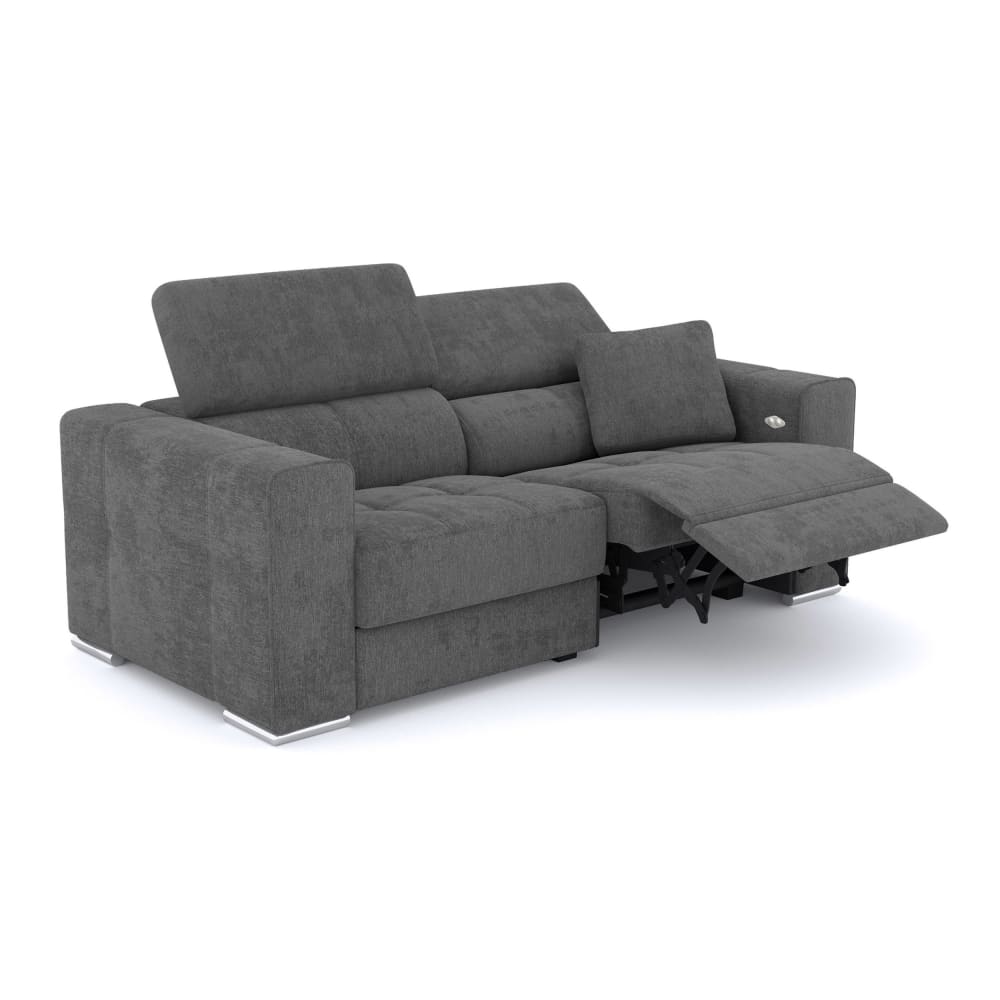 wohnli-moebel-suche-M25043104 Wohnli Möbelsuche - Sofa 3-Sitzer mit 1 Relaxfunktion und verstellbare Kopfstützen