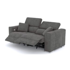 Wohnli Möbelsuche - Sofa 3-Sitzer mit 2 Relaxen und verstellbare Kopfstützen