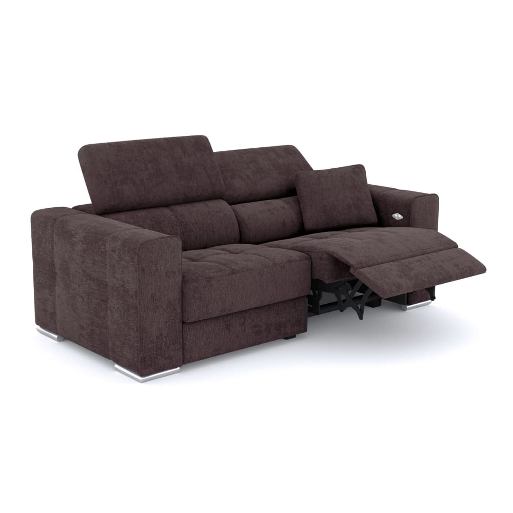wohnli-moebel-suche-M25043111 Wohnli Möbelsuche - Sofa 3-Sitzer mit 1 Relaxfunktion und verstellbare Kopfstützen
