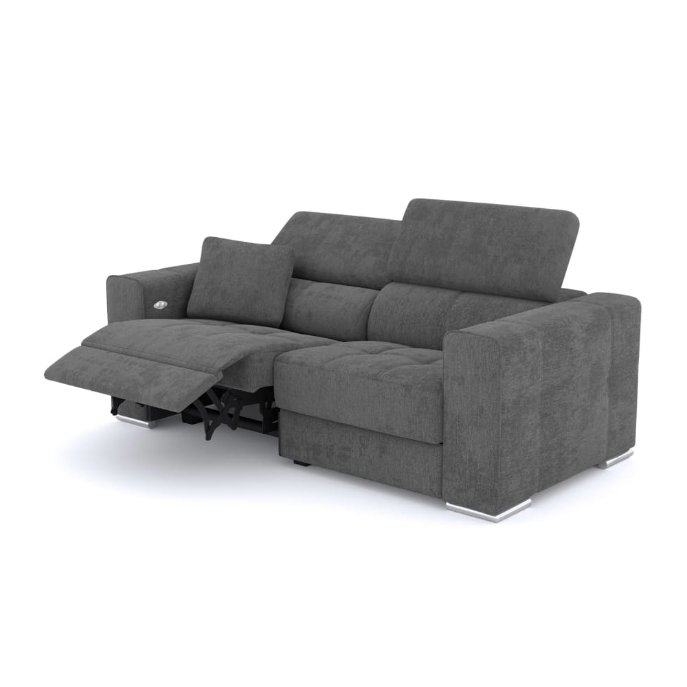 wohnli-moebel-suche-M25043123 Wohnli Möbelsuche - Sofa 3-Sitzer mit 1 Relaxfunktion und verstellbare Kopfstützen