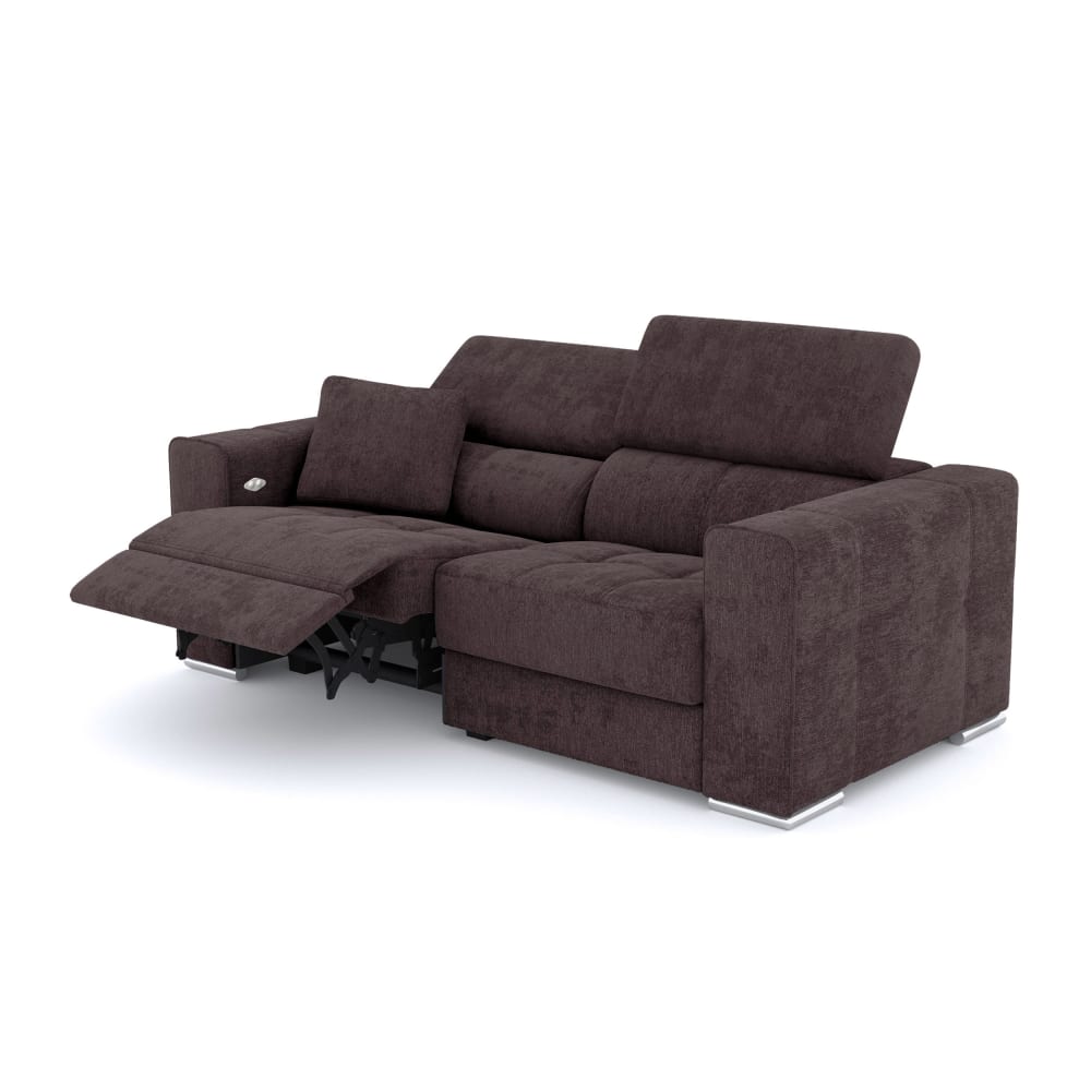 wohnli-moebel-suche-M25043131 Wohnli Möbelsuche - Sofa 3-Sitzer mit 1 Relaxfunktion und verstellbare Kopfstützen
