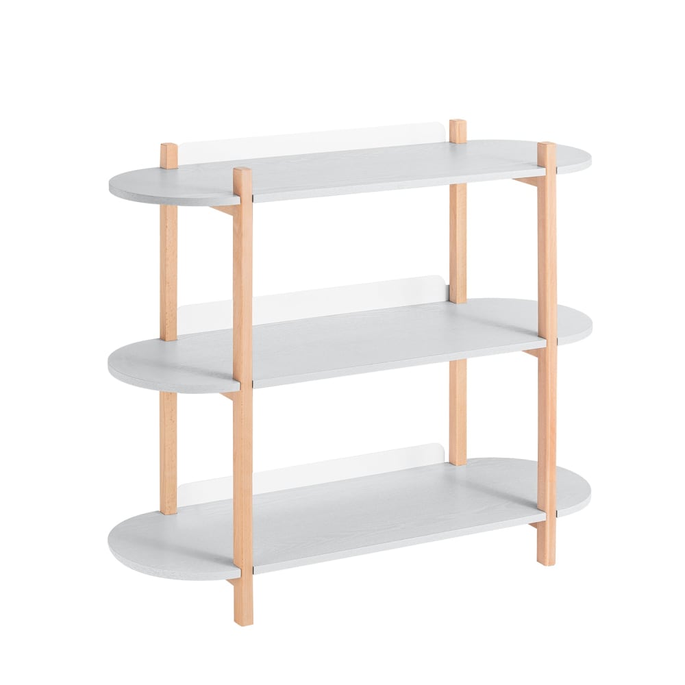 wohnli-moebel-suche-M25044015 Wohnli Möbelsuche - Bücherregal Regal Standregal aus MDF(E1) Buche Natur