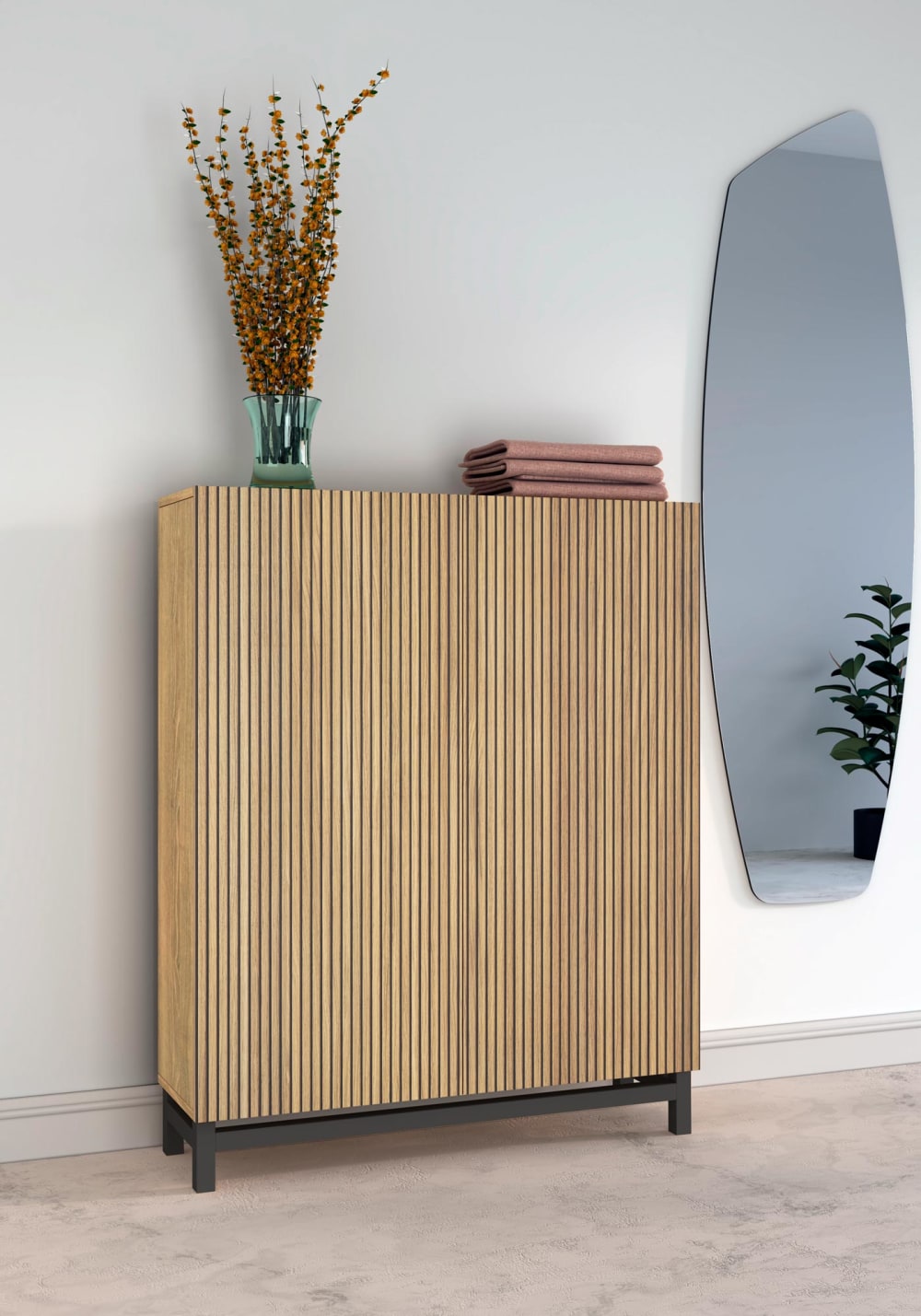 Füße Graphit 112x90x27