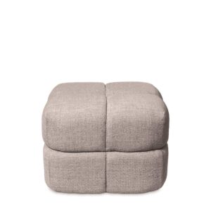 wohnli-moebel-suche-M25044868-1 Gepolstertes Sitzkissen in Topo 50x36x50cm PES - Polyester Taupe Koketto Home Sofas und Sessel Sessel, Poufs und Fußbänke Sitzsäcke