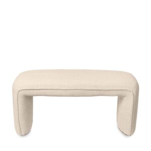 wohnli-moebel-suche-M25044930-1 Polsterbank in der Farbe Beige 44x45x100cm Holz Beige Koketto Home Möbel Esszimmermöbel Sitzbank und Holzbank