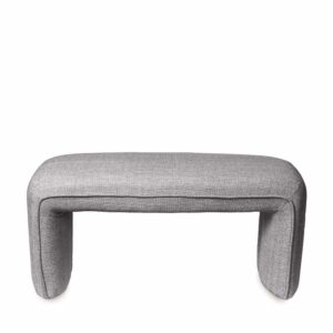 wohnli-moebel-suche-M25044931-1 Polsterbank in der Farbe Grau 44x45x100cm Holz Grau Koketto Home Möbel Esszimmermöbel Sitzbank und Holzbank