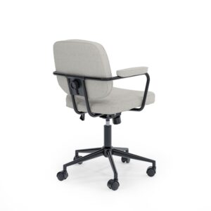 wohnli-moebel-suche-M25044933-1 Schreibtischstuhl in Hellgrau 63x89x55cm Metall Grau Koketto Home Möbel Büromöbel Bürostühle
