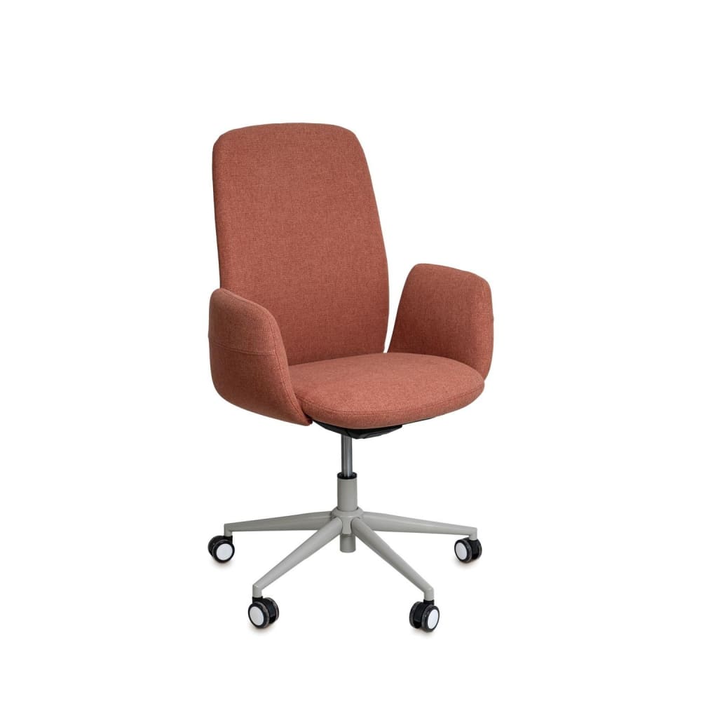 wohnli-moebel-suche-M25044937 Wohnli Möbelsuche - Gepolsterter Schreibtischstuhl in Terracotta