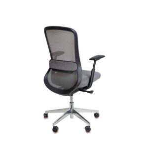wohnli-moebel-suche-M25044942-1 Schreibtischstuhl in Grau 67x105x67cm Metall Grau Koketto Home Möbel Büromöbel Bürostühle