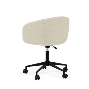 wohnli-moebel-suche-M25044944-1 Schreibtischstuhl in Beige 67x73x64cm Metall Beige Koketto Home Möbel Büromöbel Bürostühle