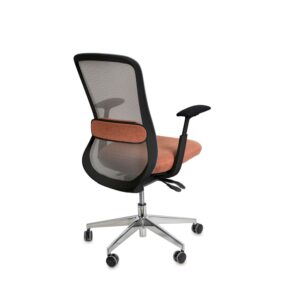 wohnli-moebel-suche-M25044970-1 Schreibtischstuhl in Terracotta 67x105x67cm Metall Braun Koketto Home Möbel Büromöbel Bürostühle