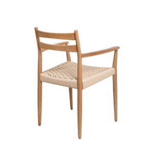 wohnli-moebel-suche-M25044997-1 Stuhl aus Buchenholz in der Farbe Eiche 54x79x58cm Holz Braun Koketto Home Möbel Esszimmermöbel Stühle