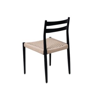 wohnli-moebel-suche-M25044998-1 Stuhl aus Buchenholz in schwarzer Farbe 53x78x52cm Holz Schwarz Koketto Home Möbel Esszimmermöbel Stühle