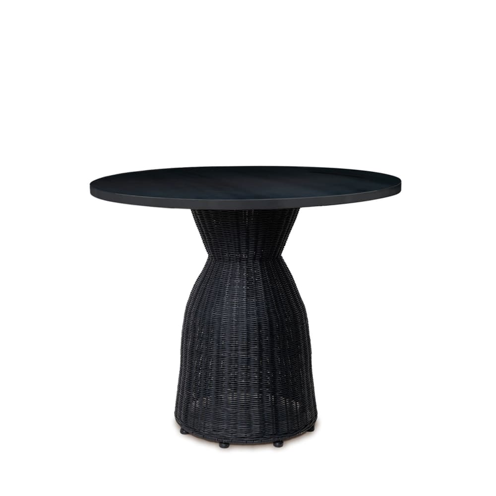 wohnli-moebel-suche-M25045062 Wohnli Möbelsuche - Runder Tisch aus schwarzem Rattan