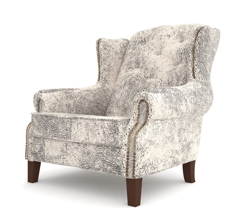 wohnli-moebel-suche-M25046308 Wohnli Möbelsuche - Vintage-Stil Chesterfield Ohrensessel aus Microfaser