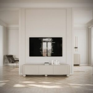 163x49x163cm Spanplatte Taupe Selsey Möbel Wohnzimmermöbel TV-Möbel