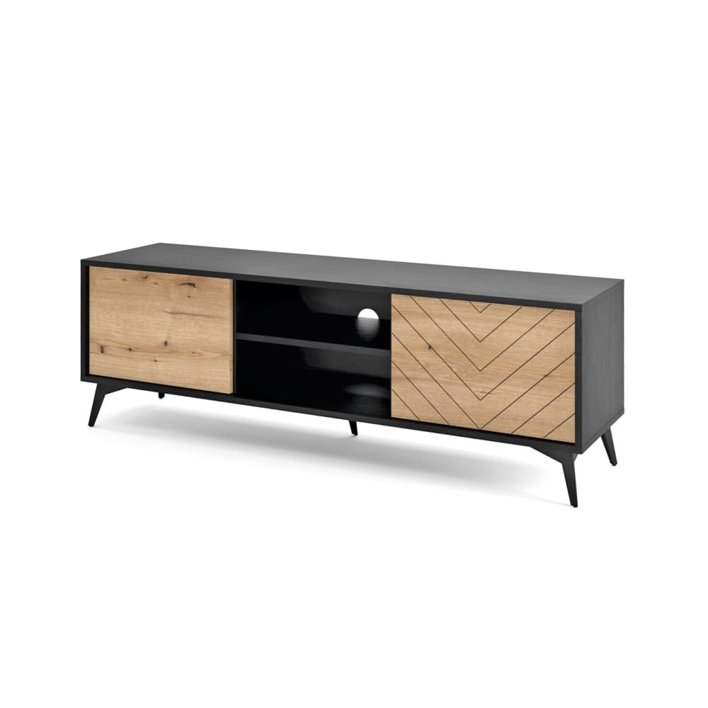 wohnli-moebel-suche-M25049316 Wohnli Möbelsuche - TV-Lowboard mit Fischgrätmuster