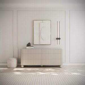 gerillt auf Kugelfüßen