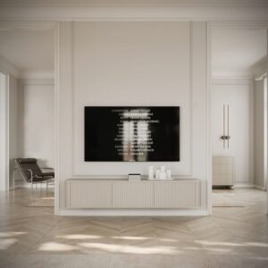 163x31x163cm Spanplatte Taupe Selsey Möbel Wohnzimmermöbel TV-Möbel