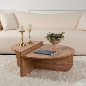 90x35x90cm Spanplatte Braun Concept Usine Möbel Wohnzimmermöbel Couchtische