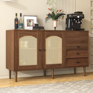 130x40x76cm Spanplatte Braun Urban Meuble Möbel Esszimmermöbel Sideboards, Highboards & niedrige Anrichten