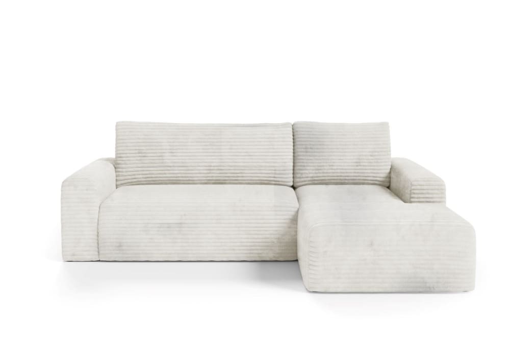 wohnli-moebel-suche-M25053527 Wohnli Möbelsuche - Ecksofa mit Schlaffunktion Cord cremefarben