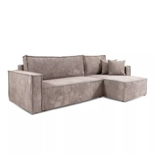 wohnli-moebel-suche-M25053573 Wohnli Möbelsuche - Ecksofa mit Schlaffunktion Cord Beige