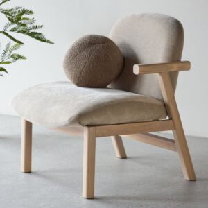 wohnli-moebel-suche-M25054009-1 67x77x74cm Stoff Beige Venture Home Sofas und Sessel Sessel, Poufs und Fußbänke Sessel