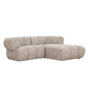 wohnli-moebel-suche-M25054184-1 Ecksofa New York als 2,5-Sitzer, Longchair rechts, coco 172x67x204cm Spanplatte Braun Pole to Pole Sofas und Sessel Sofas Ecksofas