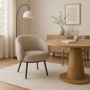 Sessel Mars, coco 67x74x77cm Stoff Braun Pole to Pole Sofas und Sessel Sessel, Poufs und Fußbänke Sessel