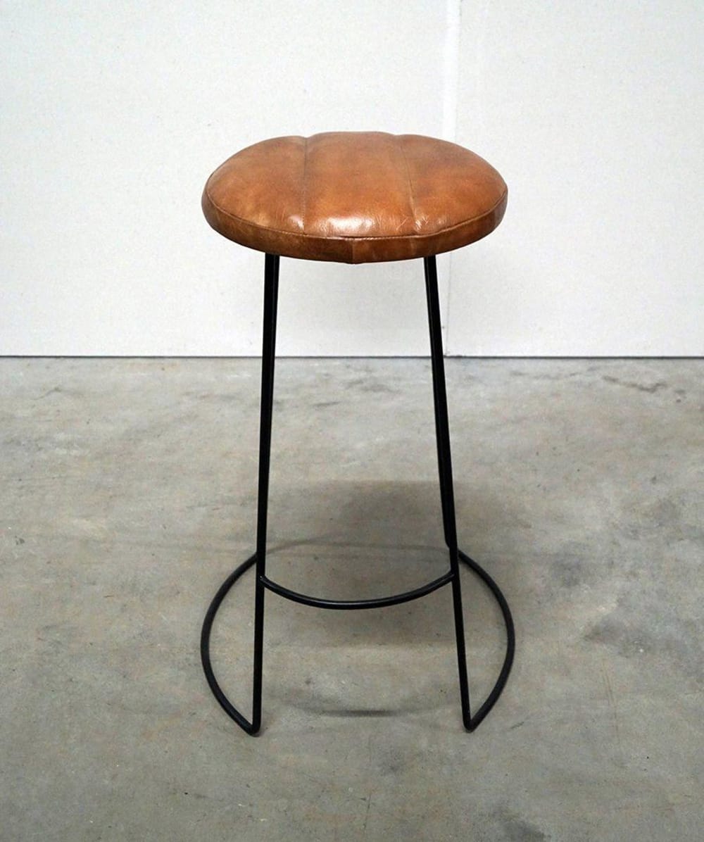 37x75x37cm Metall Braun Trademark Living Möbel Esszimmermöbel Barhocker