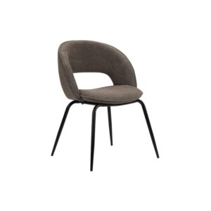 58x86x58cm Stoff Taupe Pole to Pole Möbel Esszimmermöbel Stühle