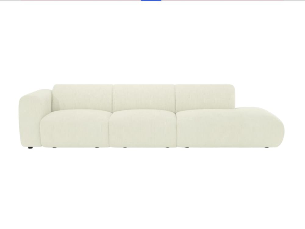 Wohnli Möbelsuche - 5 -Sitzer-Sofa ohne Schlafmöglichkeit aus Samt