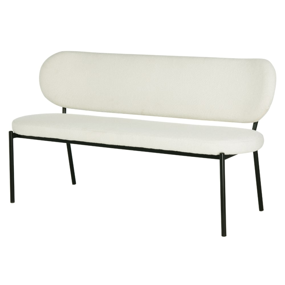 wohnli-moebel-suche-M25054892 Wohnli Möbelsuche - Esszimmerbank aus Stoff/Metall 160cm