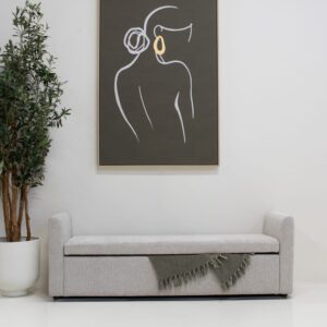 wohnli-moebel-suche-M25054893-1 45x50x151cm Metall Beige Giga Meubel Sofas und Sessel Sofas Sitzbank und Polsterbank