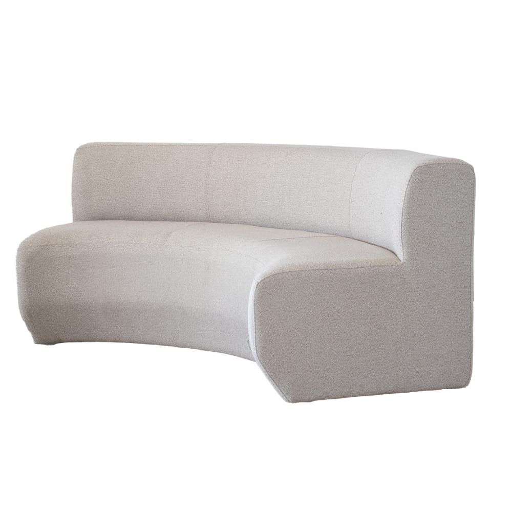 wohnli-moebel-suche-M25054894 Wohnli Möbelsuche - Esszimmerbank rund aus Stoff 210x85x85cm