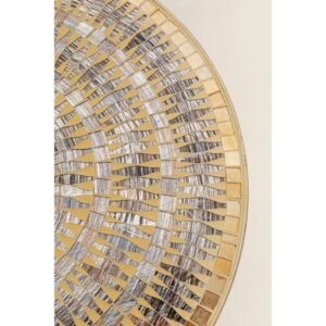 35x53x35cm Glas Braun Kare Design Möbel Wohnzimmermöbel Beistelltische