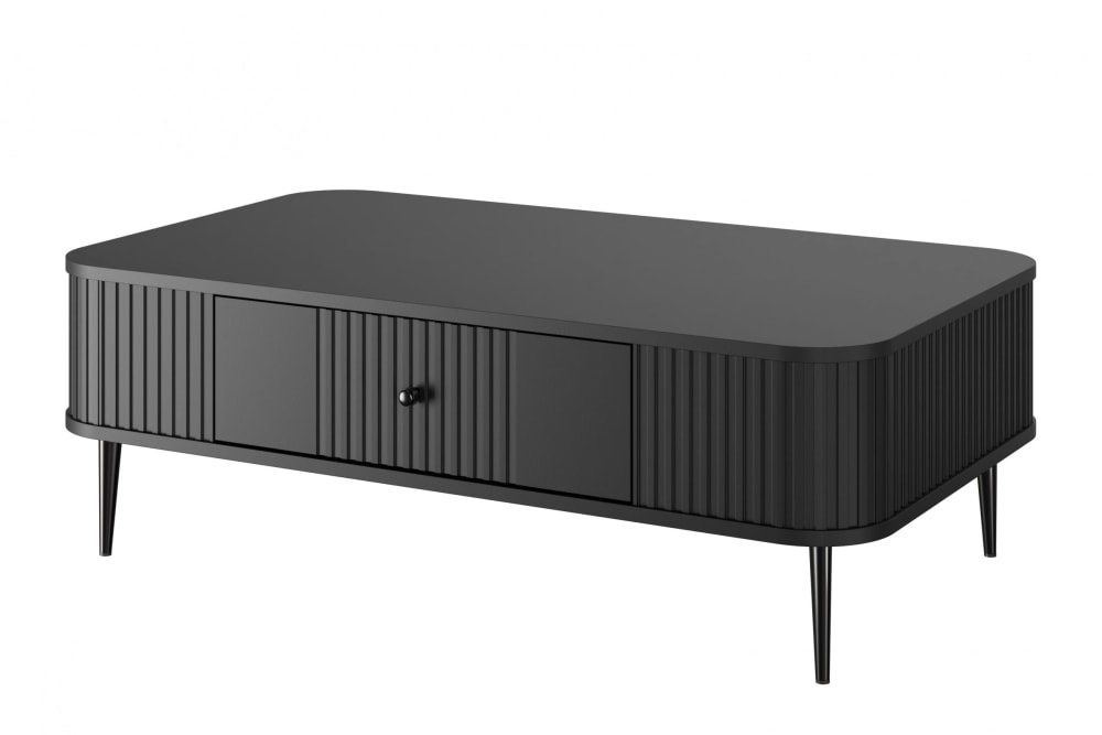 Wohnli Möbelsuche - Couchtisch mit 1 Schublade und Metallfuß