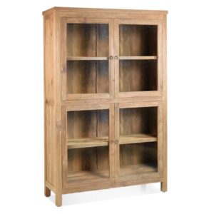 Wohnli Möbelsuche - Vitrine aus Holz mit Glas