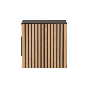 Eichenoptik und Schwarz