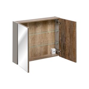 TO DO 80x65x17cm Spanplatte Taupe Petits meubles Möbel Badezimmermöbel