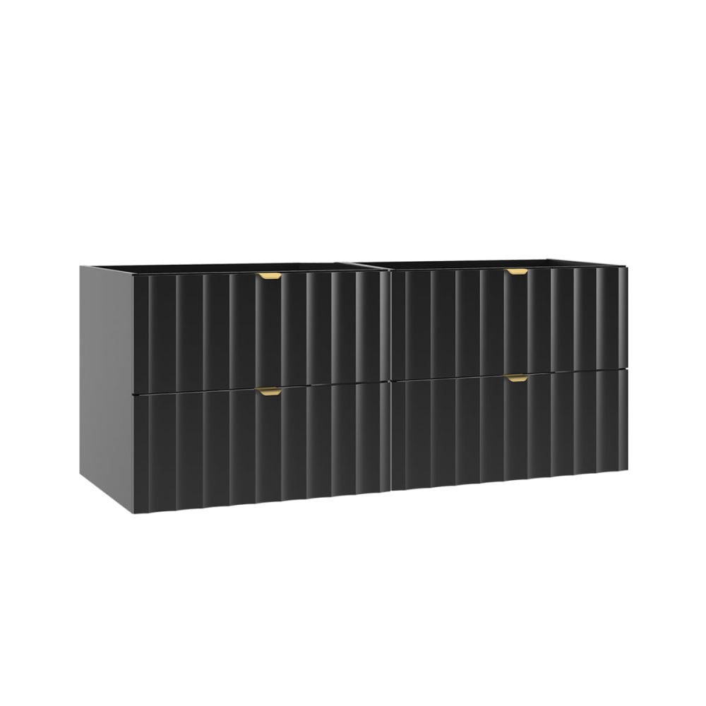 wohnli-moebel-suche-M25059132 Wohnli Möbelsuche - Waschtischunterschrank 120cm Melamin Schwarz