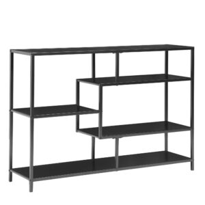 wohnli-moebel-suche-M25059165 Wohnli Möbelsuche - Industrielles Regal mit 5 Ebenen aus Metall Schwarz